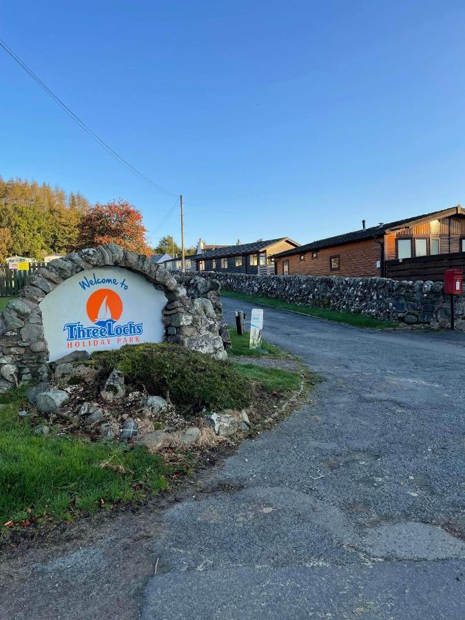 Caravan Rabbit House No 81 At Three Lochs Holiday Park Newton Stewart Esterno foto