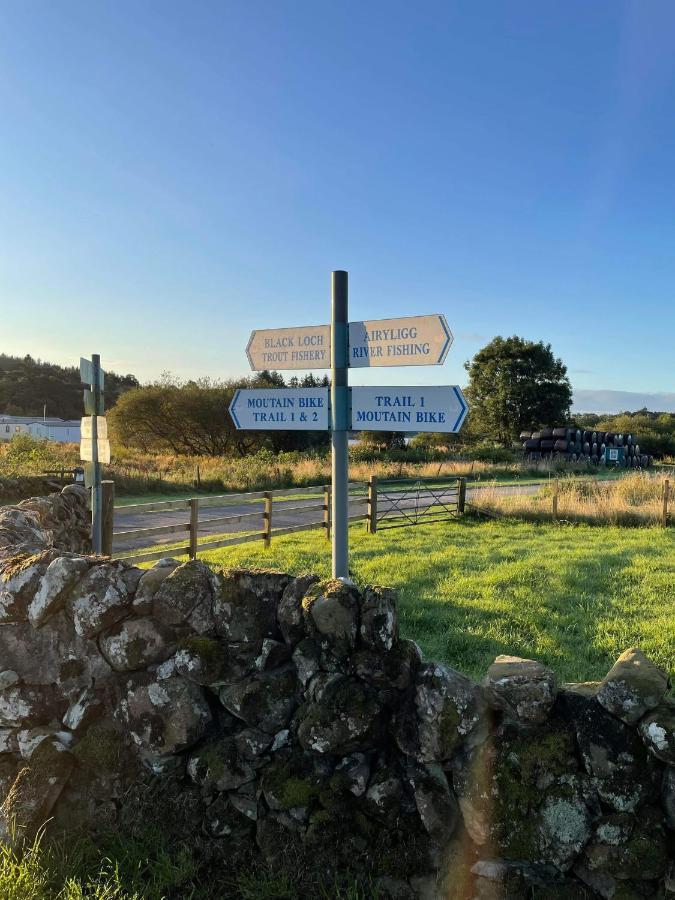 Caravan Rabbit House No 81 At Three Lochs Holiday Park Newton Stewart Esterno foto